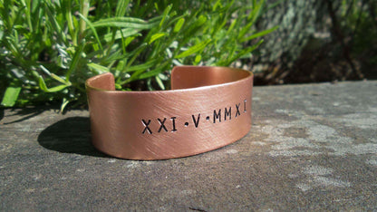 7th Wedding Anniversary Gifts Copper Copper Bangle Gift