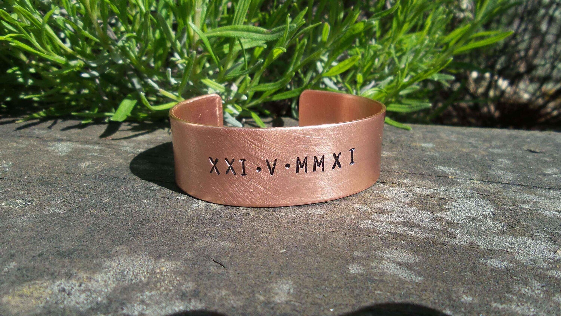 7th Wedding Anniversary Copper Bangle Copper Anniversary Gift