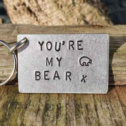 You're My Bear Gifts For Boyfriend Husband Keychain