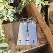 Hand Stamped Gifts 6th Iron Anniversary Gifts For Him Her 6 Years