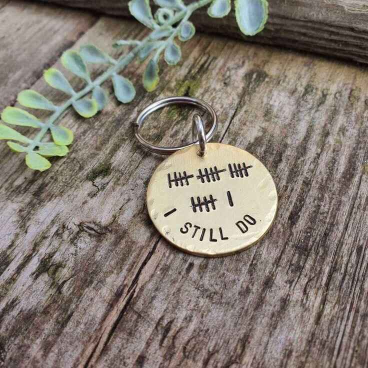 21st Anniversary Gift Brass Anniversary Gift