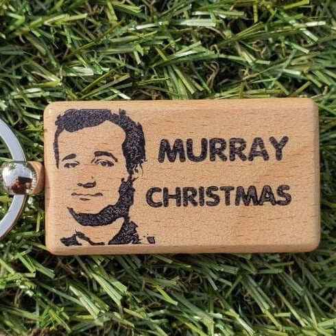 MURRAY CHRISTMAS Funny Keyring Keychain 