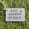 Best Grandad By Par Golf Gifts For Him Birthday Grandpa Keyring