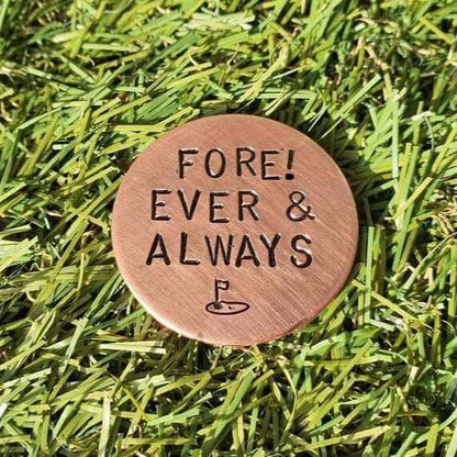 Hand Stamped Personalised Keychain Keyring Anniversary GiftsFore Ever & Always