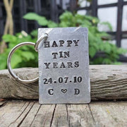 10th Wedding Anniversary Gifts Aluminium and Tin Gift