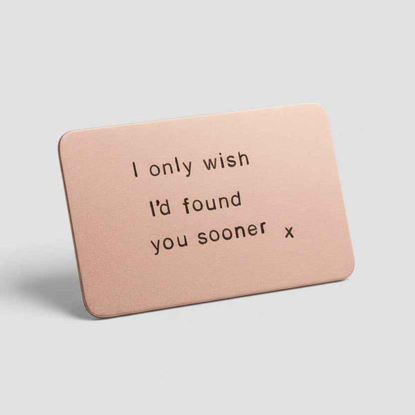 Hand Stamped Personalised Keychain Keyring Anniversary Gifts COPPER Wedding Anniversary