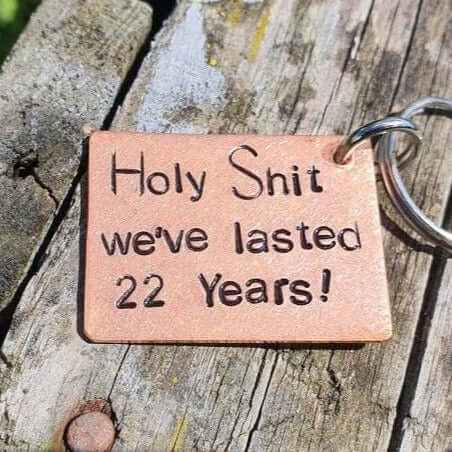 22nd Wedding Anniversary Gifts Copper Anniversary Gift 22nd Anniversary