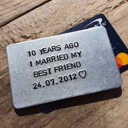 10th Wedding Anniversary Gifts Aluminium and Tin Gift