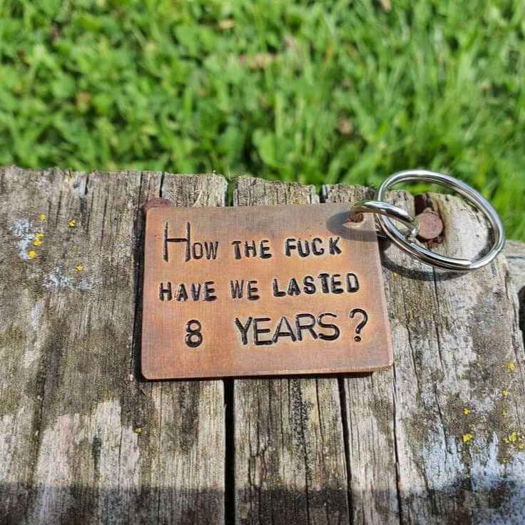 8th Wedding anniversary gift Bronze Bronze Wedding AnniversaryGifts