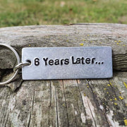 Hand Stamped Gifts 6th Iron Anniversary Gifts For Him Her 6 Years