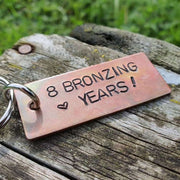 8th Wedding anniversary gift Bronze Anniversary Gifts