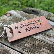 8th Wedding anniversary gift Bronze Anniversary Gifts