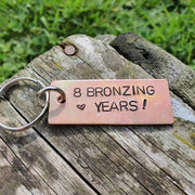 8th Wedding anniversary gift Bronze Anniversary Gifts