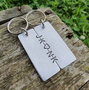 Hand Stamped Gifts 6th Iron Anniversary Gifts For Him Her 6 Years