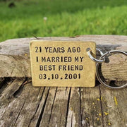 21st Wedding Anniversary Gift Brass Anniversary Gift