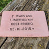 7th Wedding Anniversary Gifts Copper Anniversary Gift