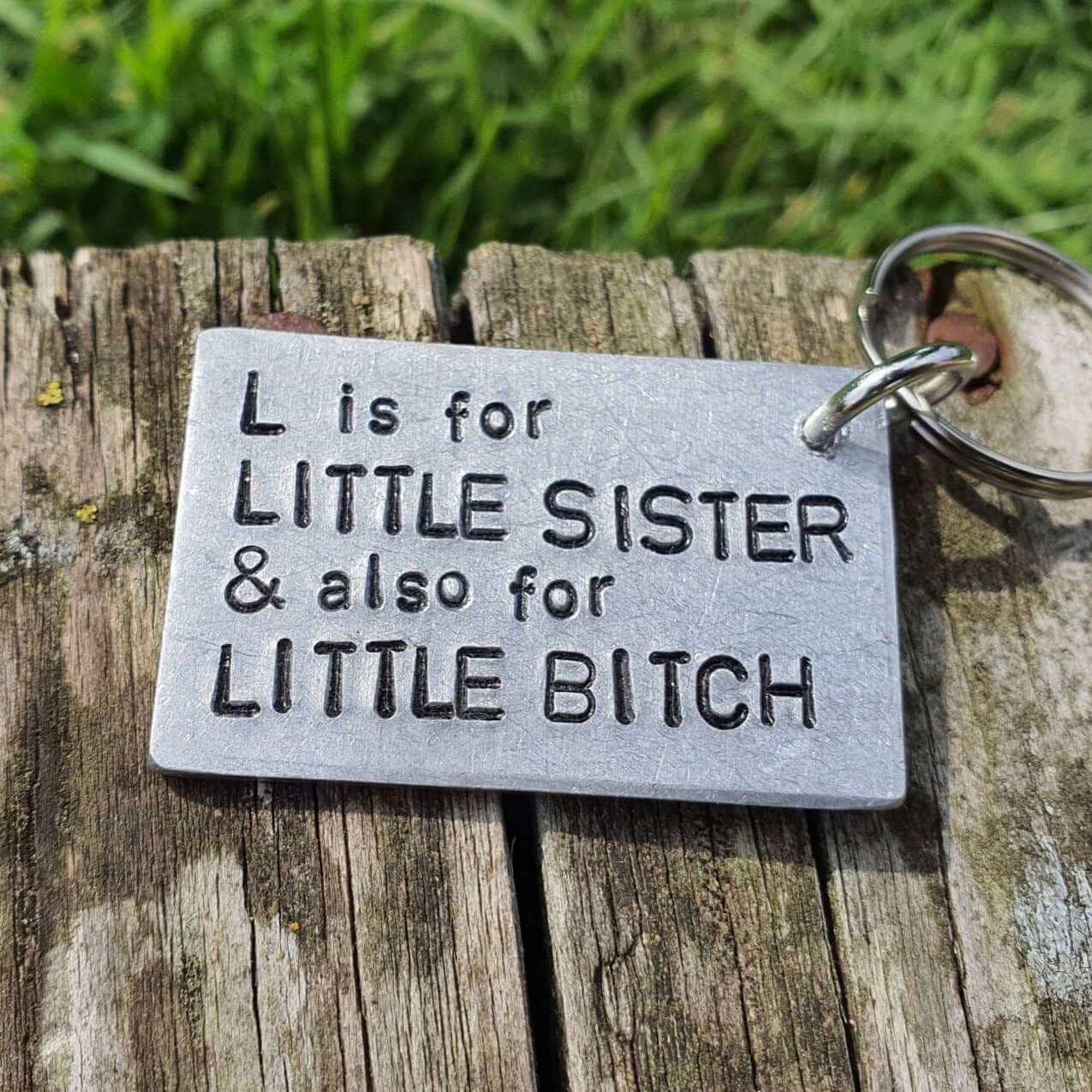 Little Sister Keychain
