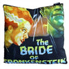 Bride Of Frankenstein Retro Cushion Cover